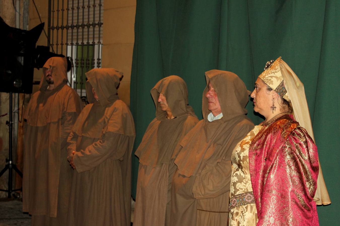 Torquemada revive la llegada de Catalina de Austria