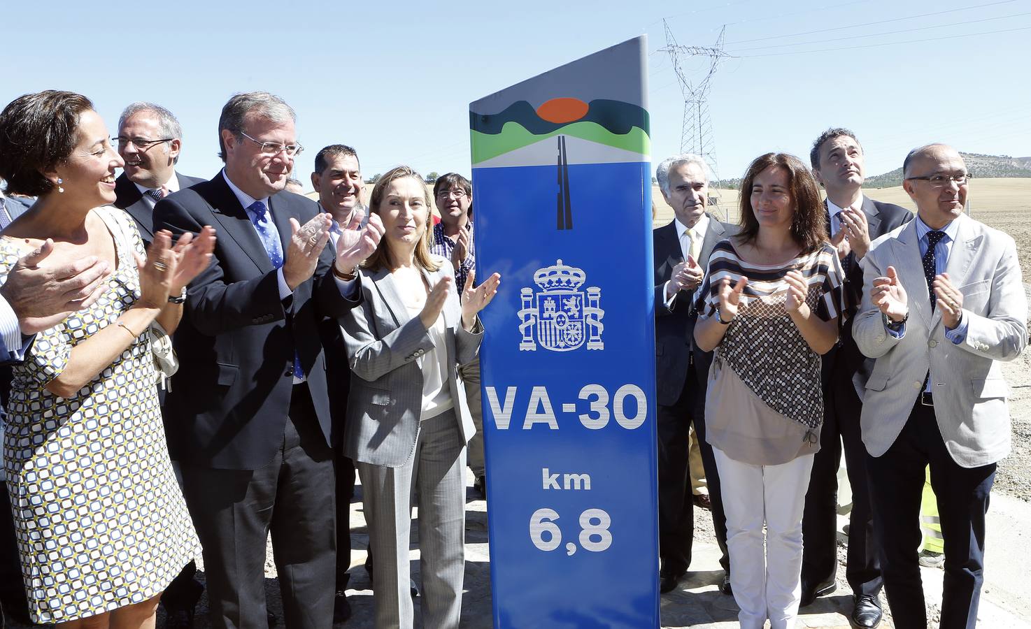 Ana Pastor inaugura el último tramo de la Ronda Exterior