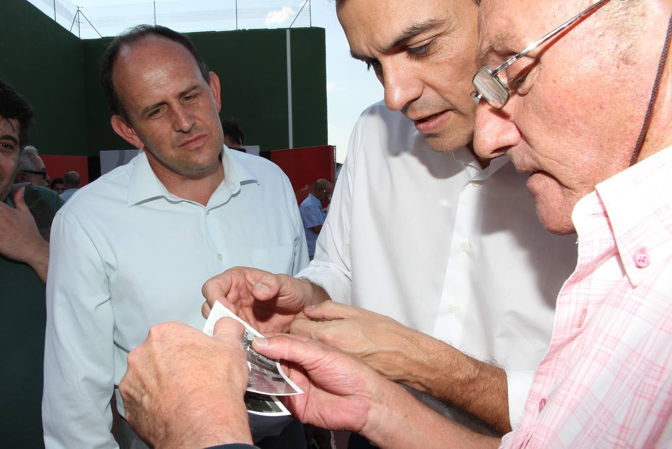 El secretario general del PSOE Pedro Sánchez, en Grajera (Segovia)