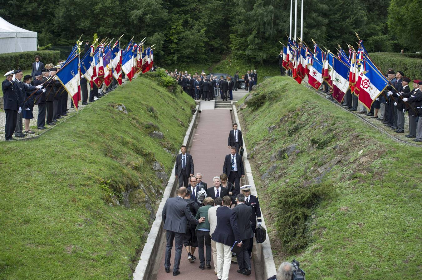 Francia y Holanda celebran el centenario de la Primera Guerra Mundial