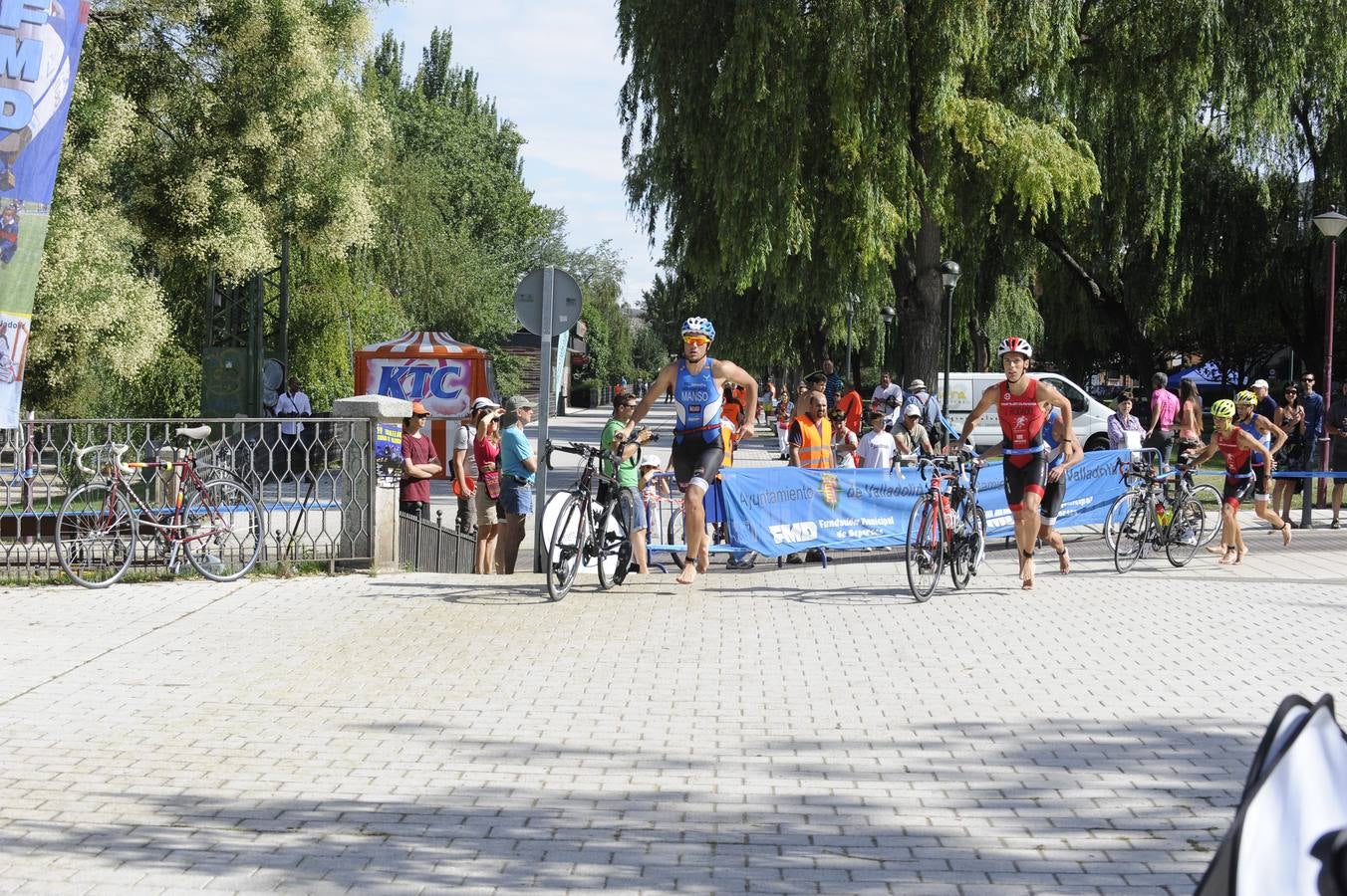 La playa de las Moreras acoge el XVII Triatlón Ciudad de Valladolid