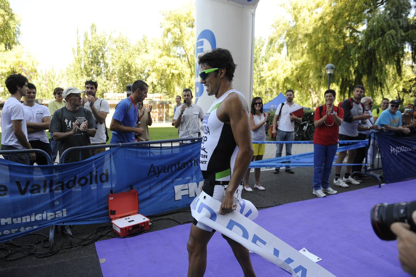 La playa de las Moreras acoge el XVII Triatlón Ciudad de Valladolid