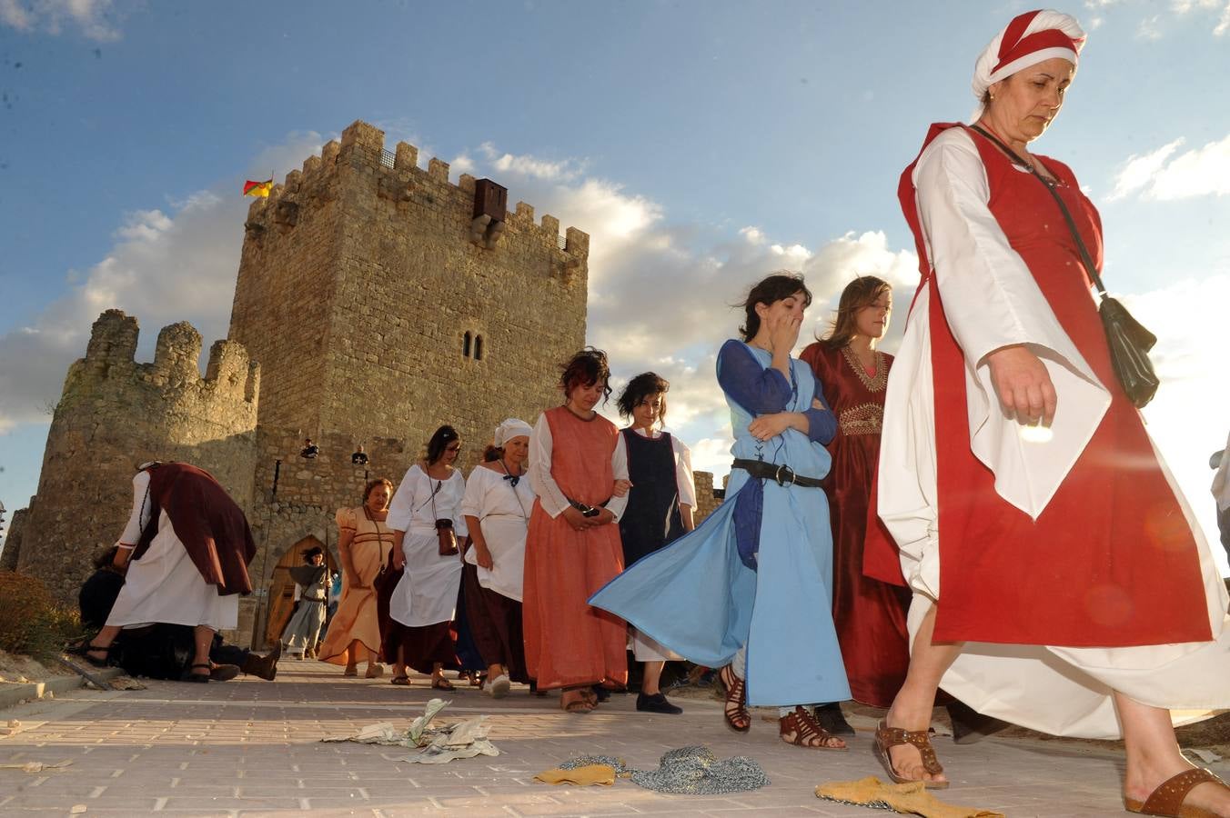 Asalto al castillo de Tiedra. Valladolid