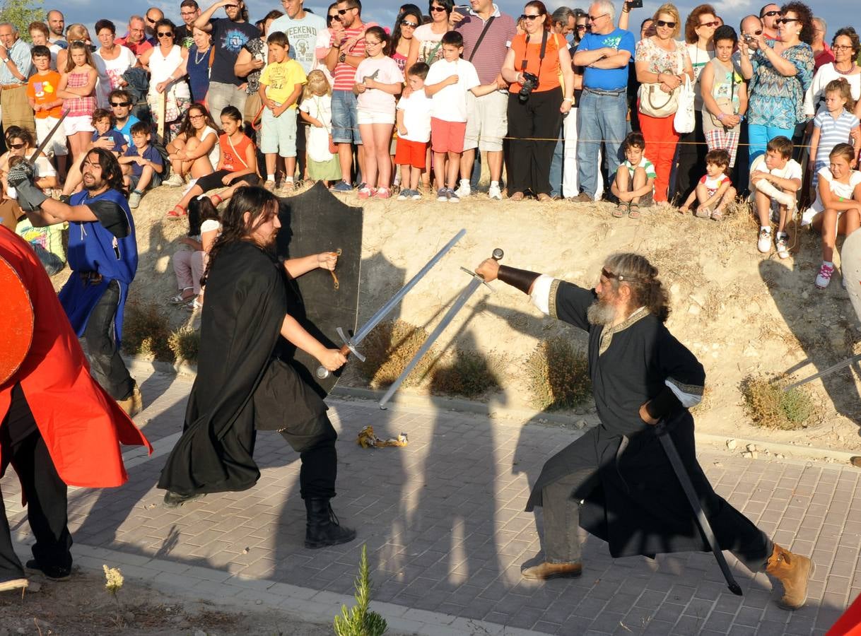 Asalto al castillo de Tiedra. Valladolid