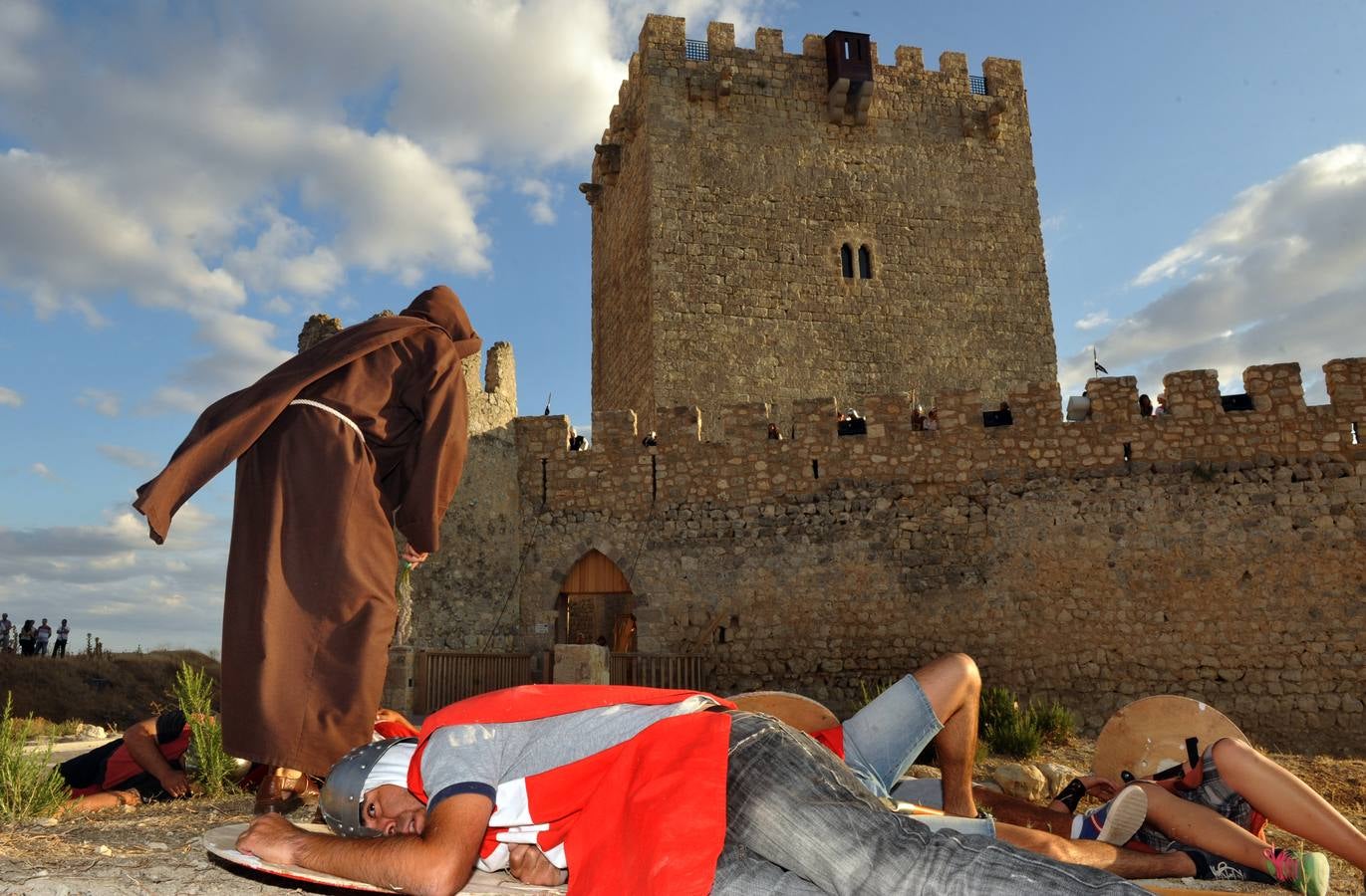 Asalto al castillo de Tiedra. Valladolid