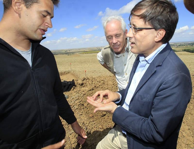 Visita al yacimiento arqueológico de Dessobriga en Osorno (Palencia)