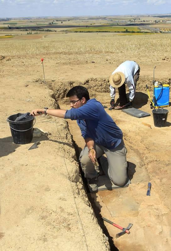 Visita al yacimiento arqueológico de Dessobriga en Osorno (Palencia)