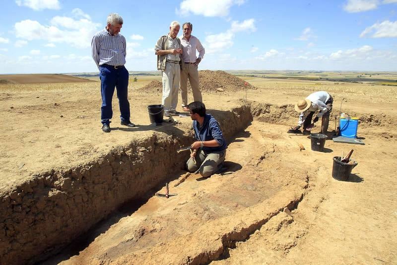 Visita al yacimiento arqueológico de Dessobriga en Osorno (Palencia)