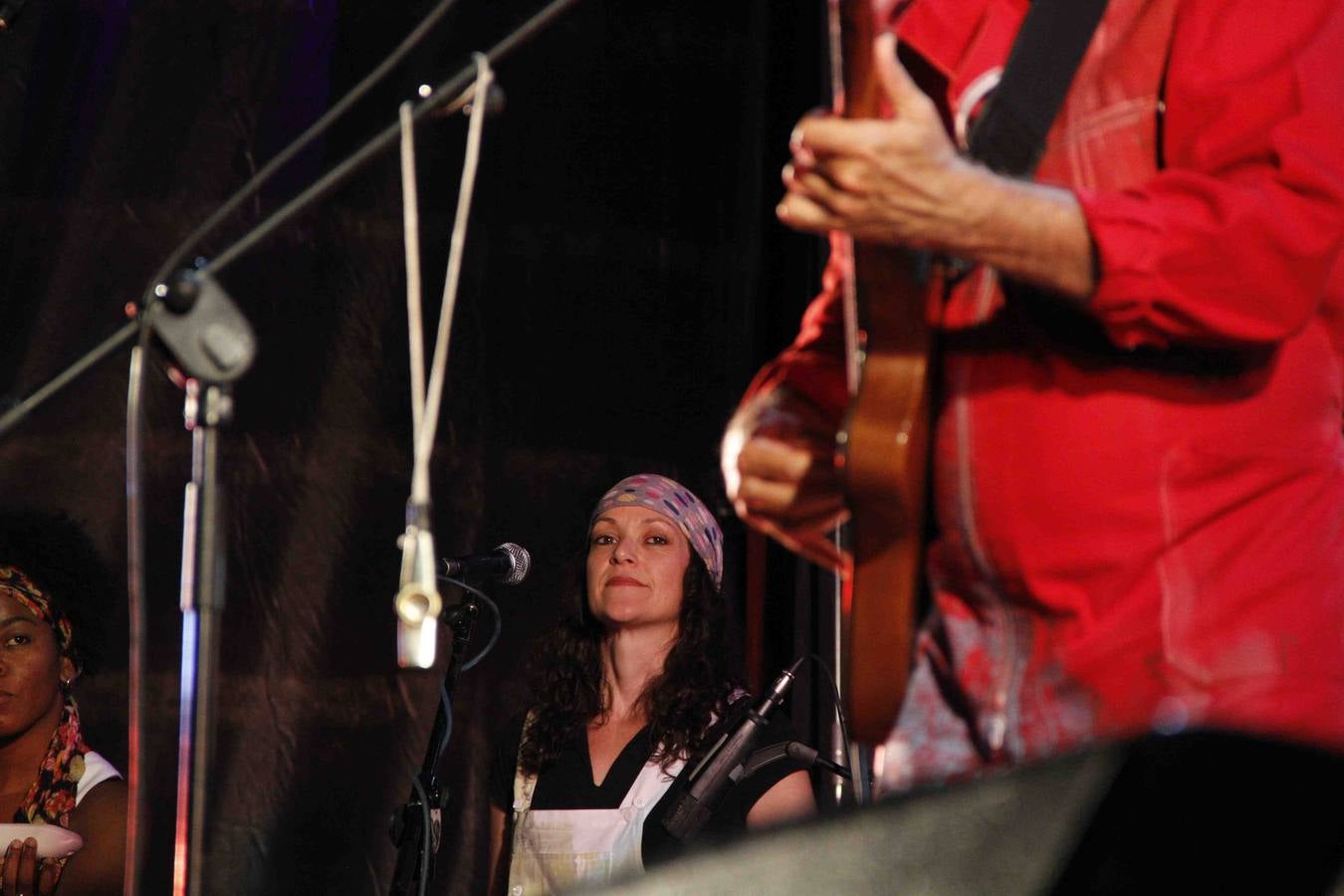 Concierto de Kiko Veneno y el grupo Delafé y las Flores Azules en Peñafiel (1/2)