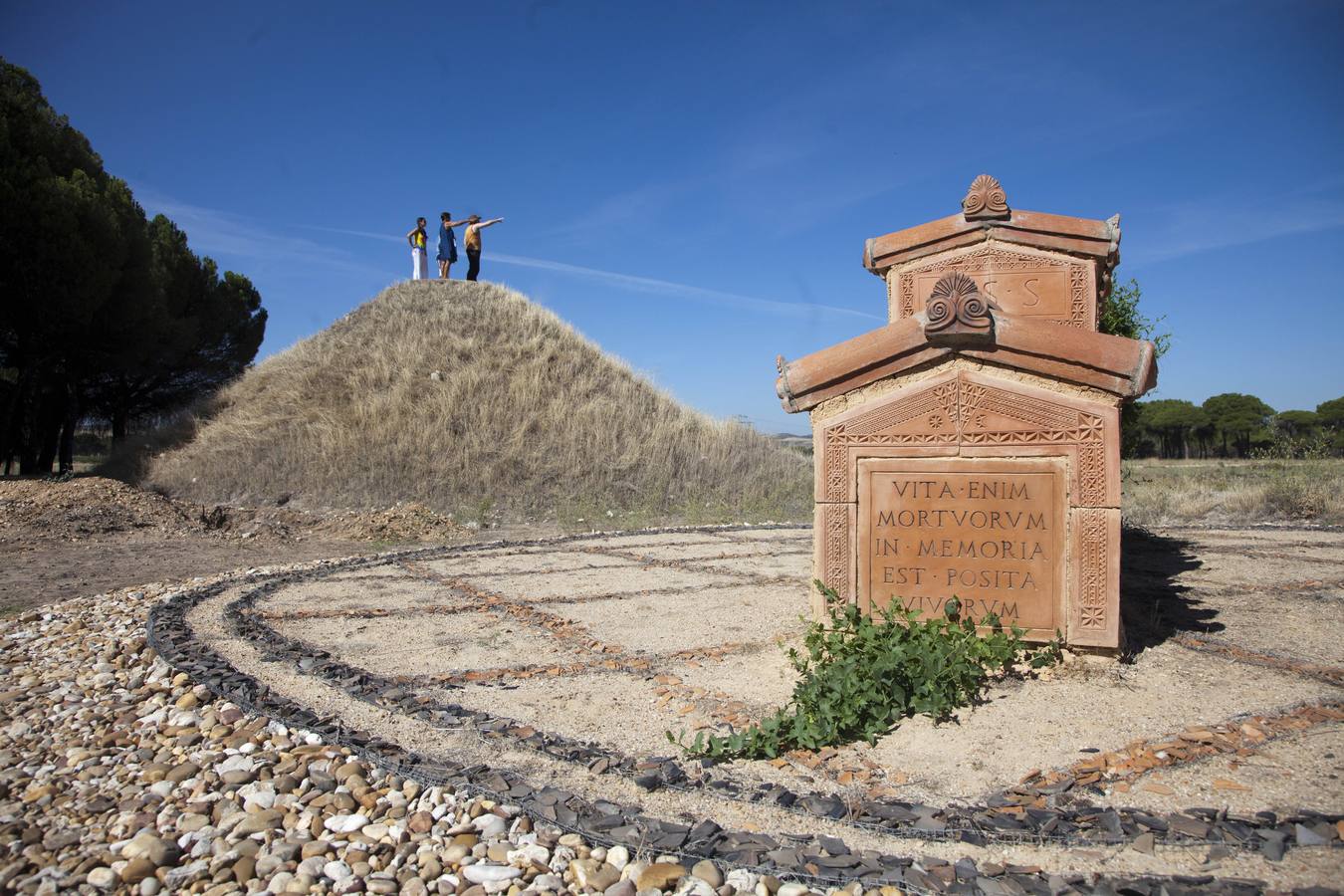 Yacimiento arqueológico de Pintia en Padilla de Duero (Valladolid)