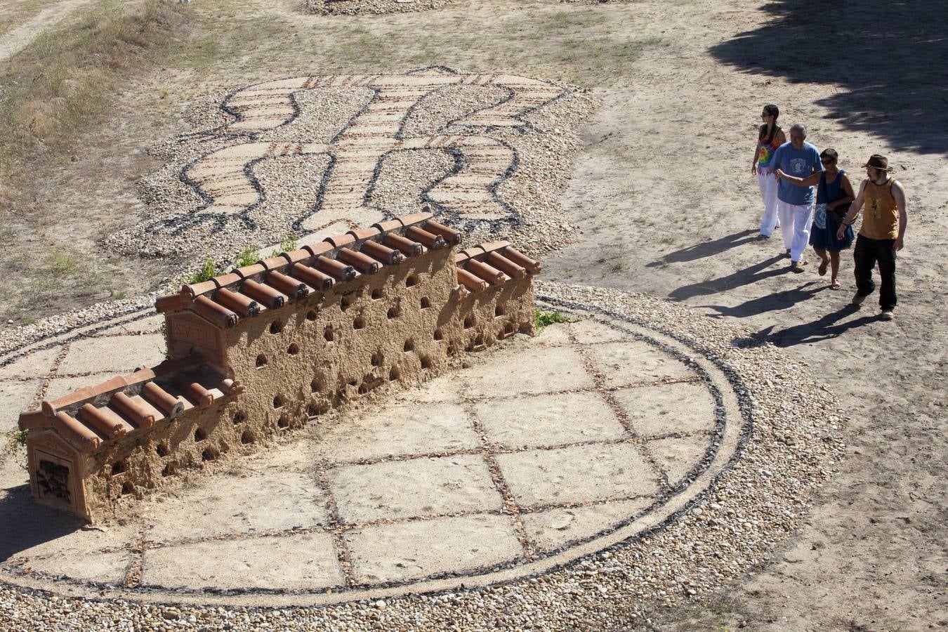 Yacimiento arqueológico de Pintia en Padilla de Duero (Valladolid)