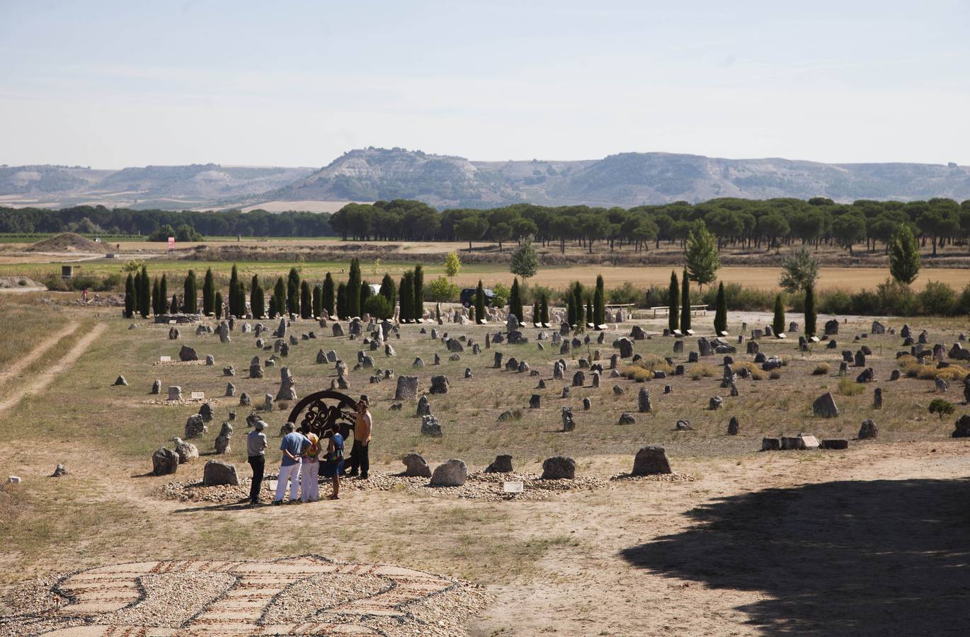 Yacimiento arqueológico de Pintia en Padilla de Duero (Valladolid)