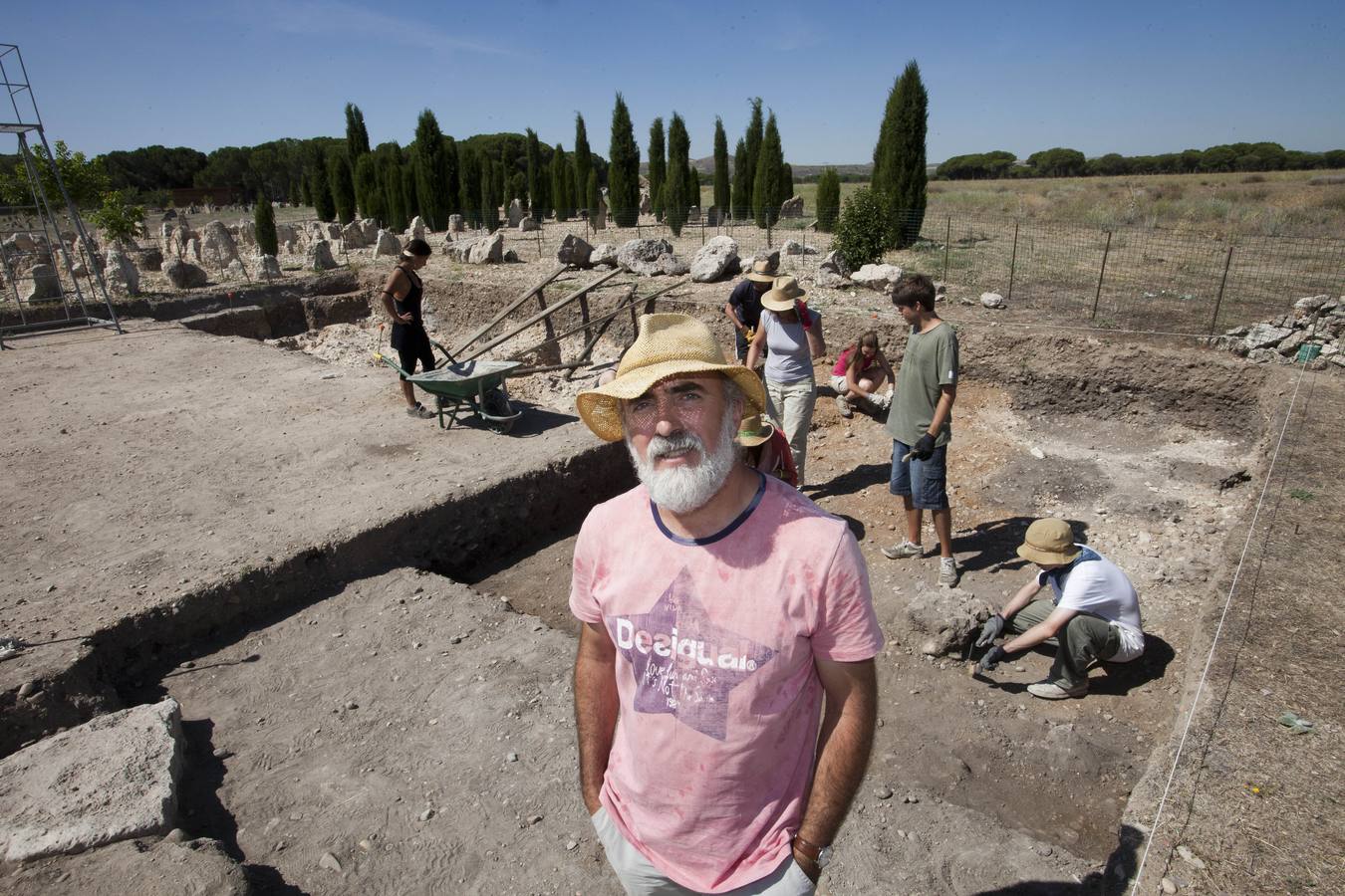 Yacimiento arqueológico de Pintia en Padilla de Duero (Valladolid)