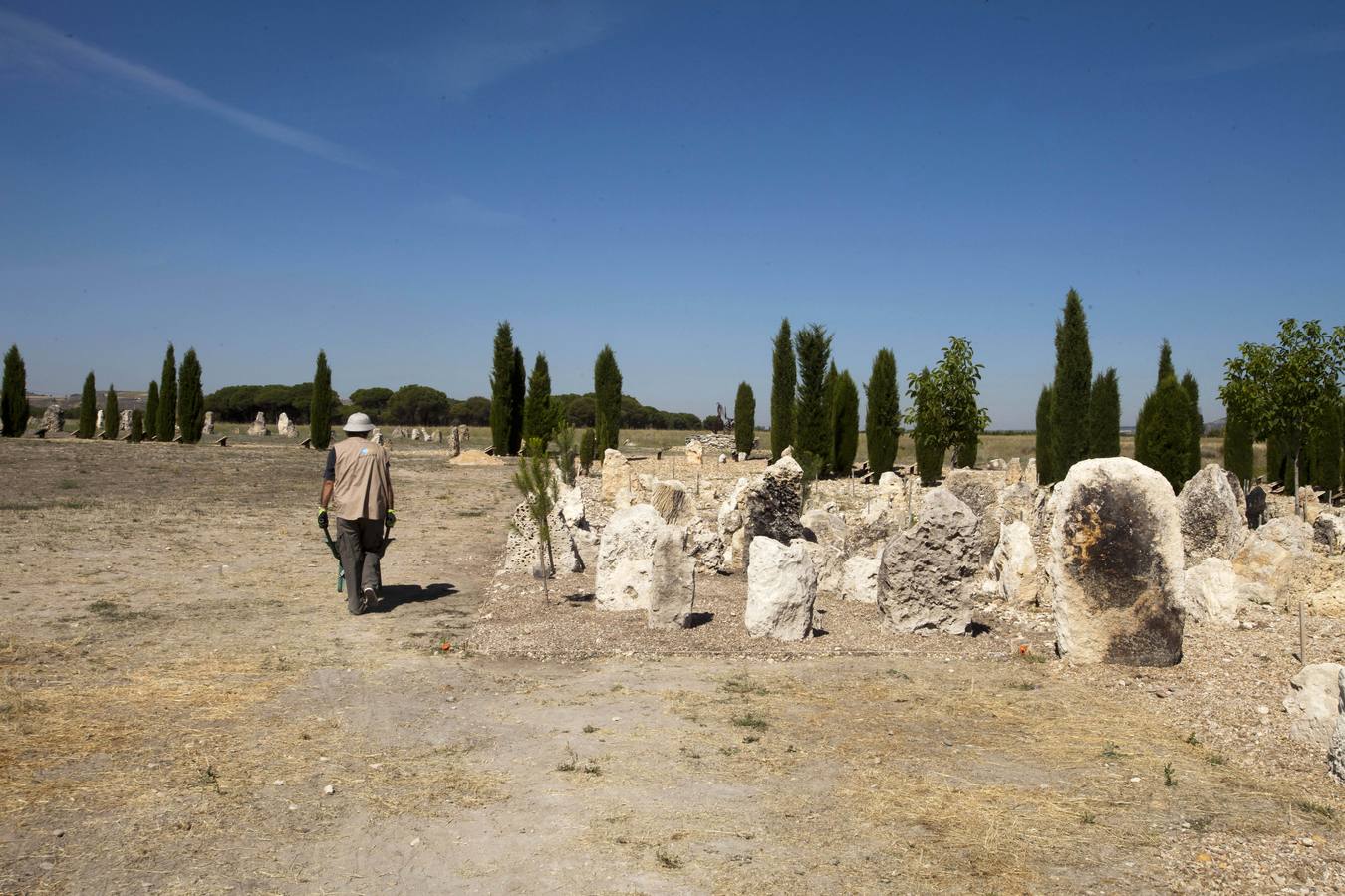 Yacimiento arqueológico de Pintia en Padilla de Duero (Valladolid)