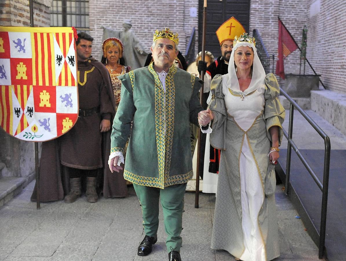 Desfile y pregón de Sandra Ibarra en la inauguración de la Feria Renacentista de Medina del Campo (Valladolid)