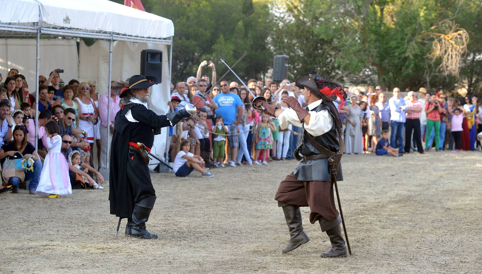 Jornada del viernes en la Feria Renacentista de Medina del Campo (Valladolid)