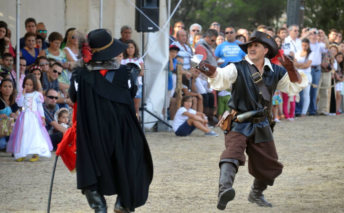 Jornada del viernes en la Feria Renacentista de Medina del Campo (Valladolid)