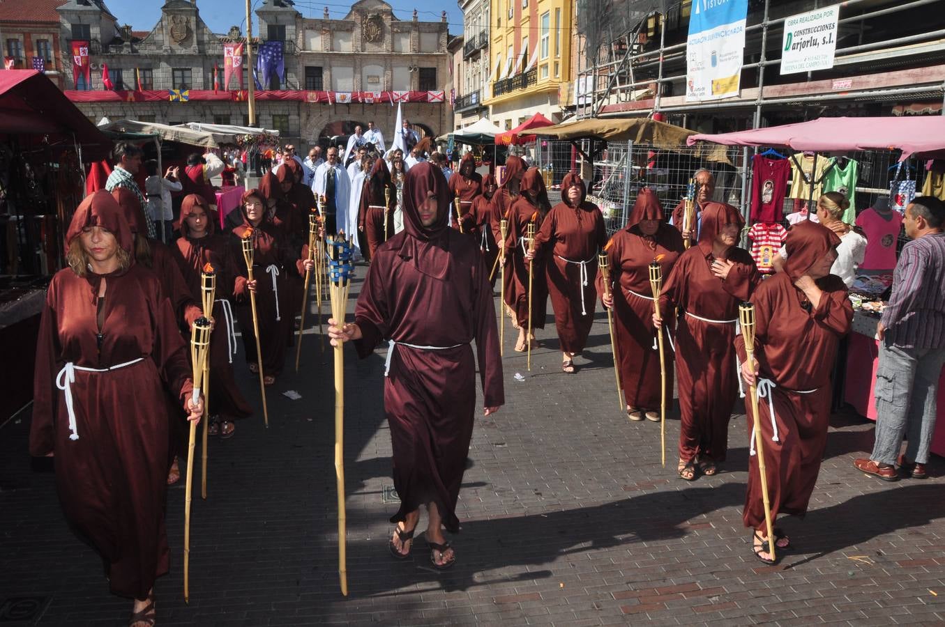 Jornada del viernes en la Feria Renacentista de Medina del Campo (Valladolid)