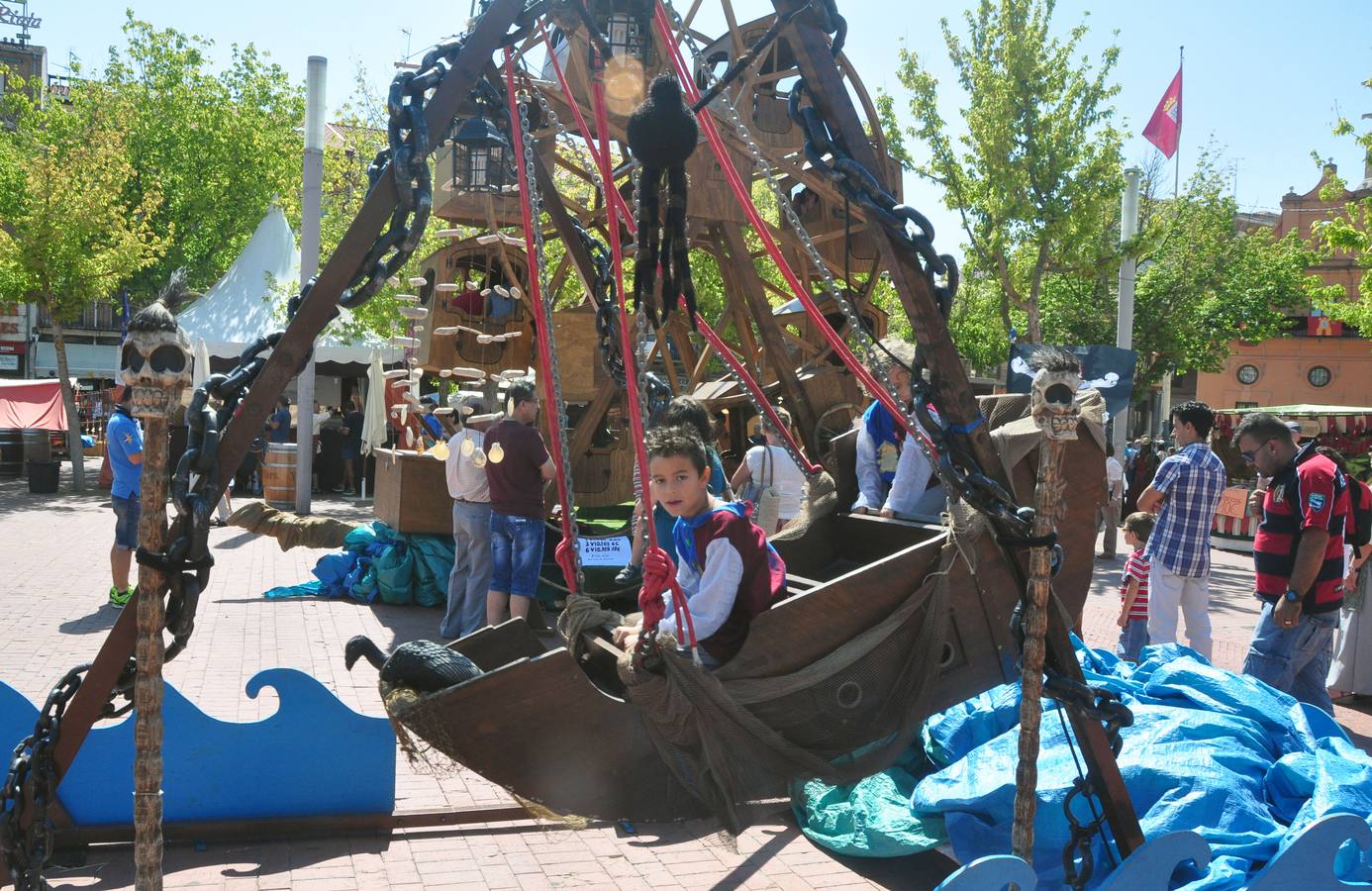 Jornada del viernes en la Feria Renacentista de Medina del Campo (Valladolid)