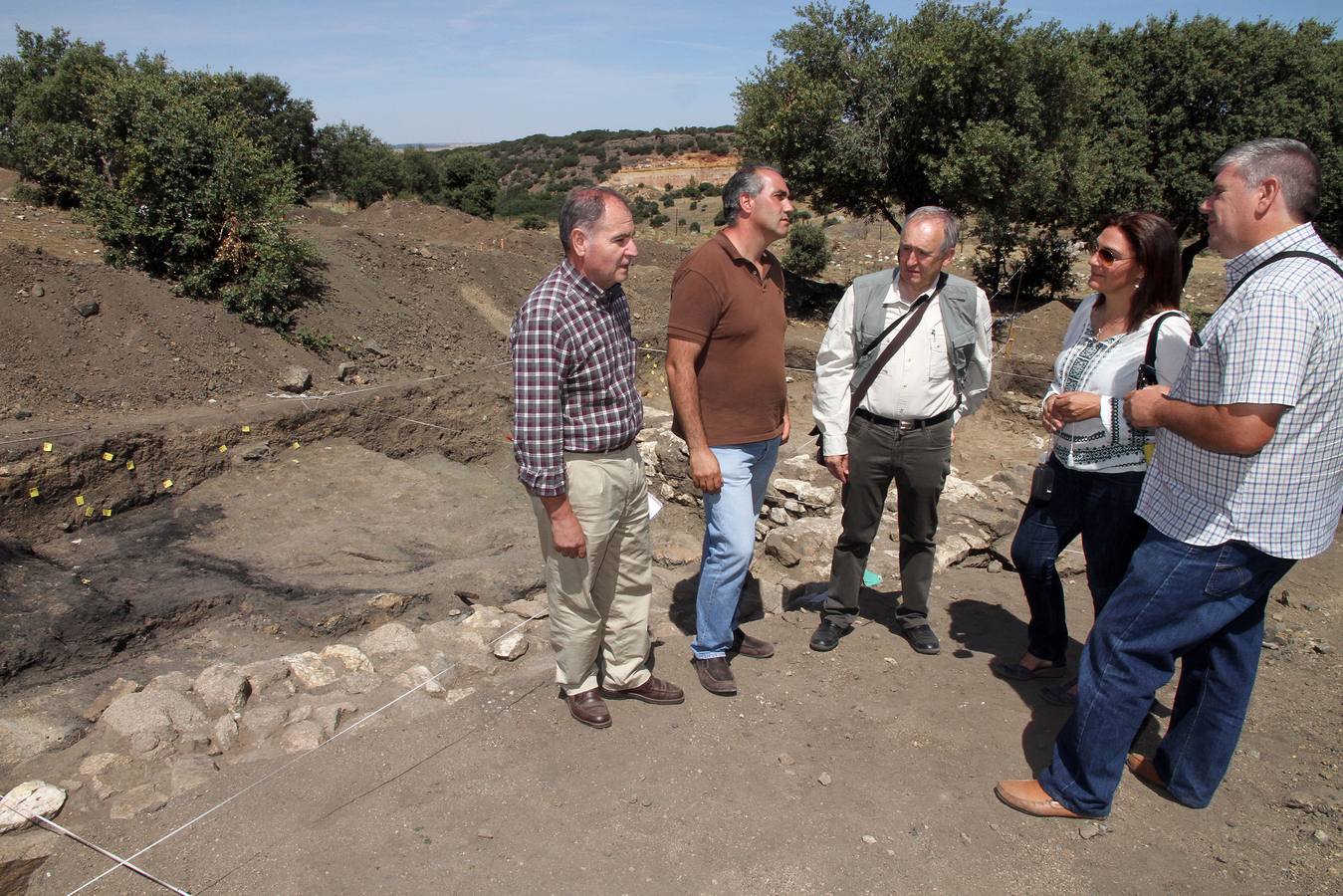 Yacimiento del Cerro de los Almadenes en Otero de Herreros (Segovia)