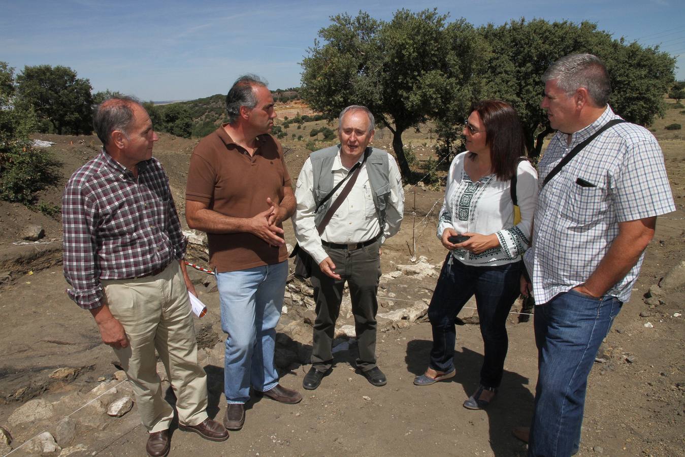 Yacimiento del Cerro de los Almadenes en Otero de Herreros (Segovia)