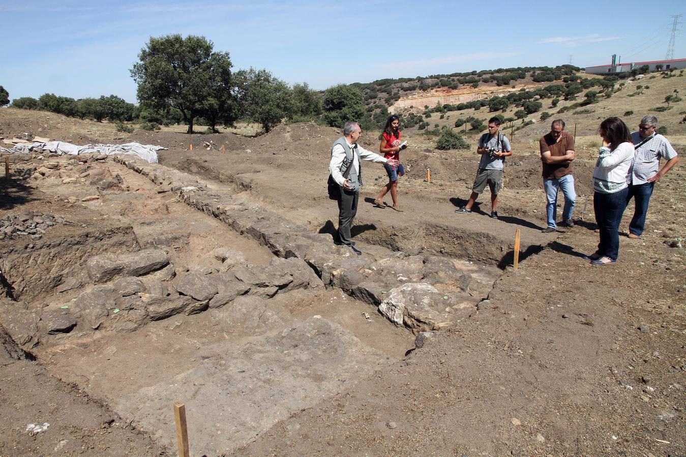 Yacimiento del Cerro de los Almadenes en Otero de Herreros (Segovia)