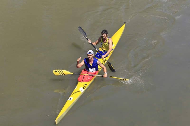 Descenso del Pisuerga en Alar del Rey (Palencia)