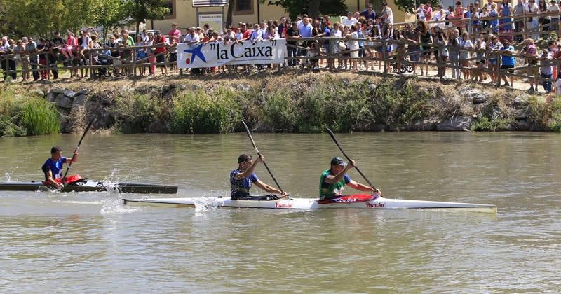 Descenso del Pisuerga en Alar del Rey (Palencia)
