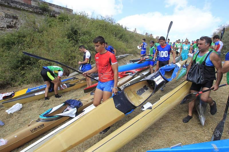 Descenso del Pisuerga en Alar del Rey (Palencia)