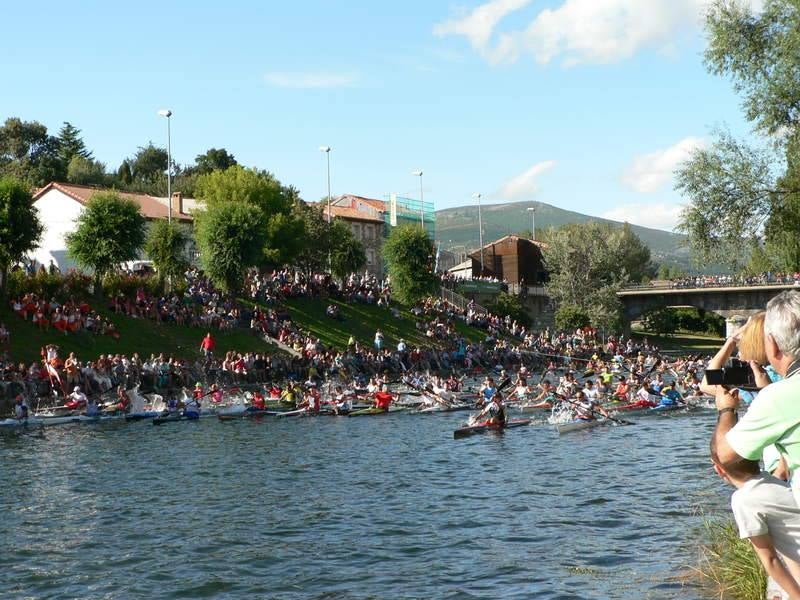 Descenso del Río Carrión en Velilla (Palencia)
