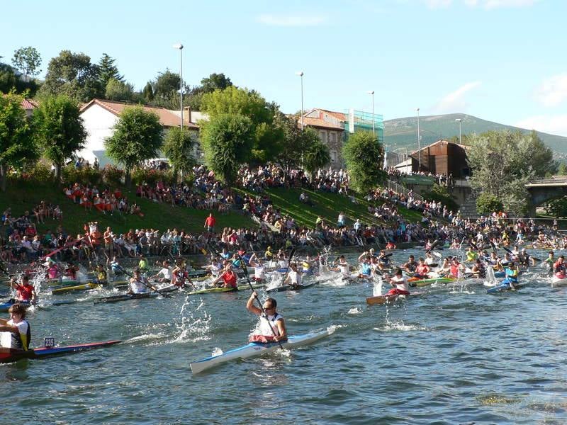 Descenso del Río Carrión en Velilla (Palencia)