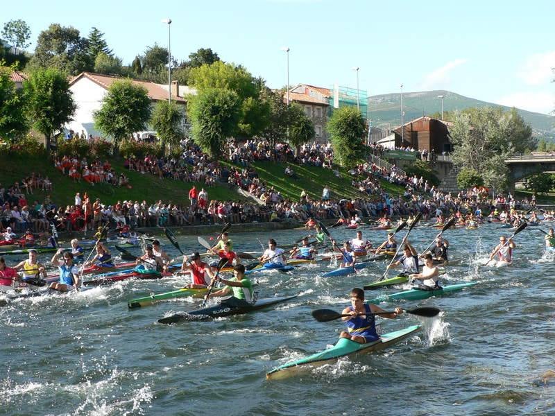 Descenso del Río Carrión en Velilla (Palencia)