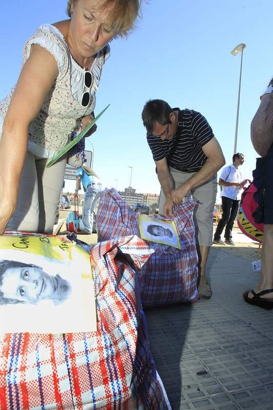 Despedida de niños saharauis en Palencia