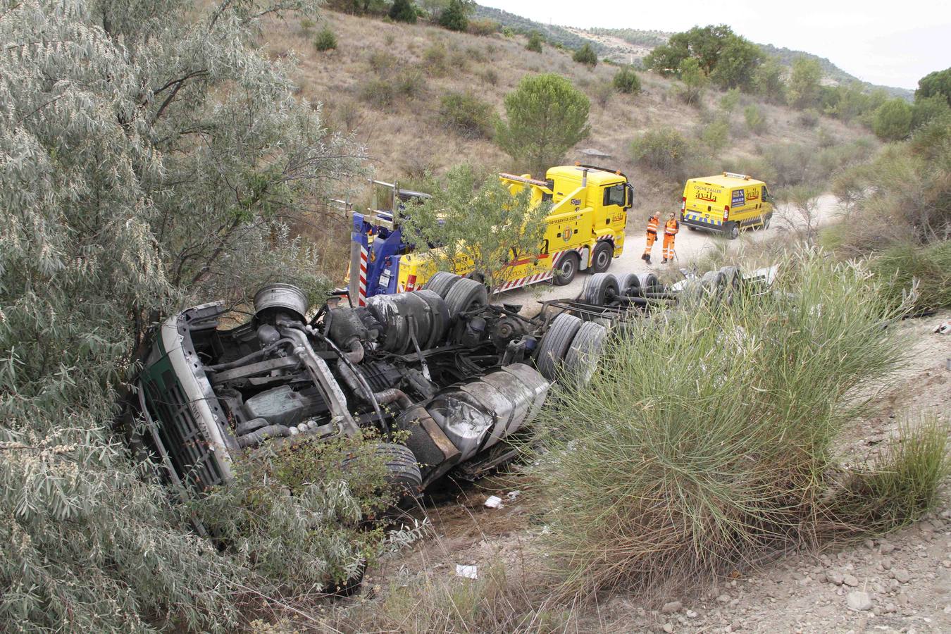 Accidente en la N-122