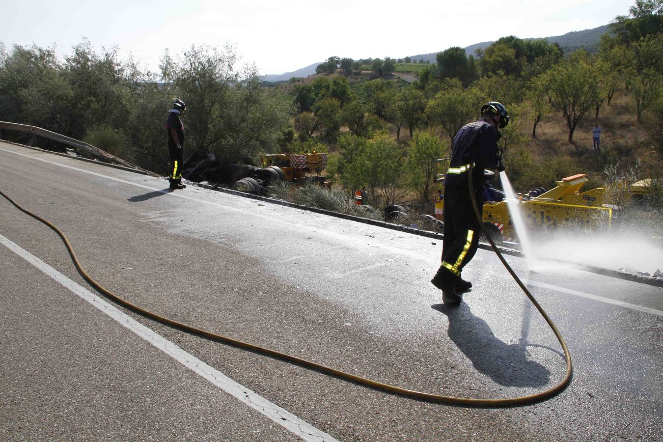 Accidente en la N-122