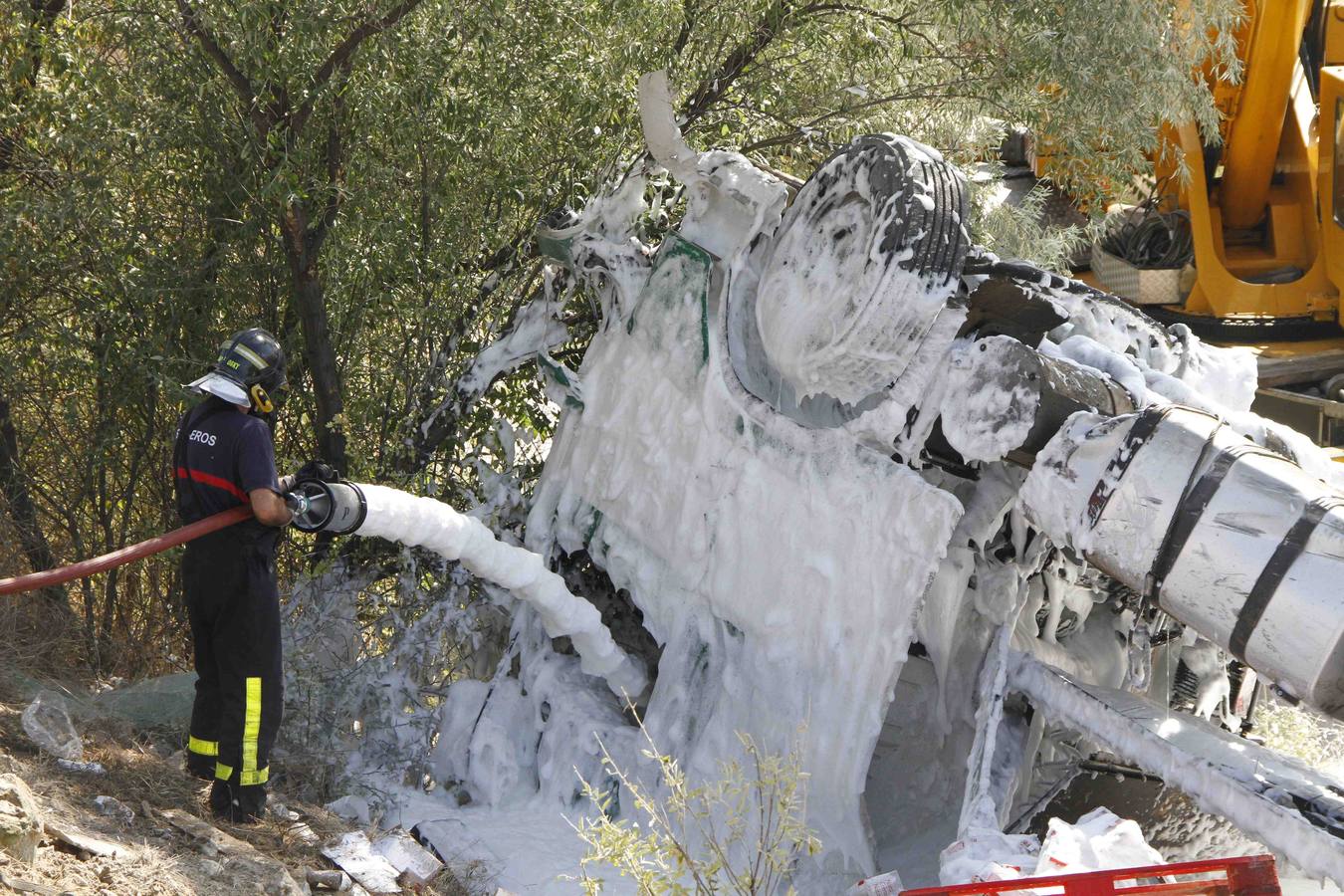 Accidente en la N-122