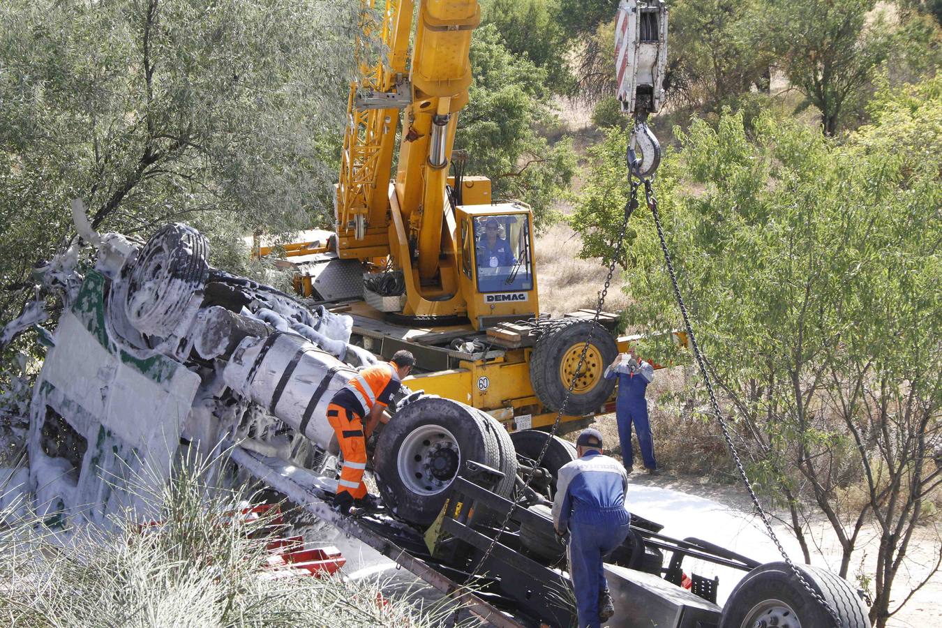 Accidente en la N-122