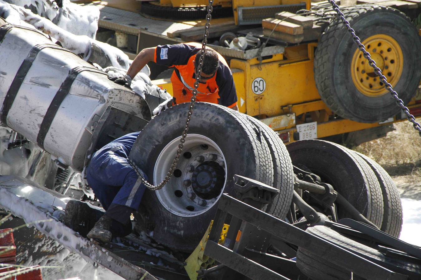 Accidente en la N-122