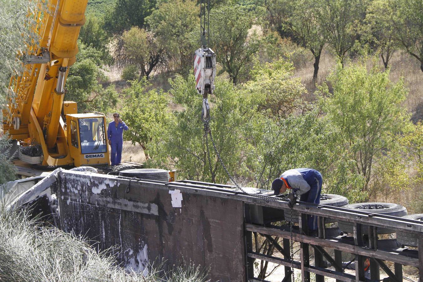 Accidente en la N-122