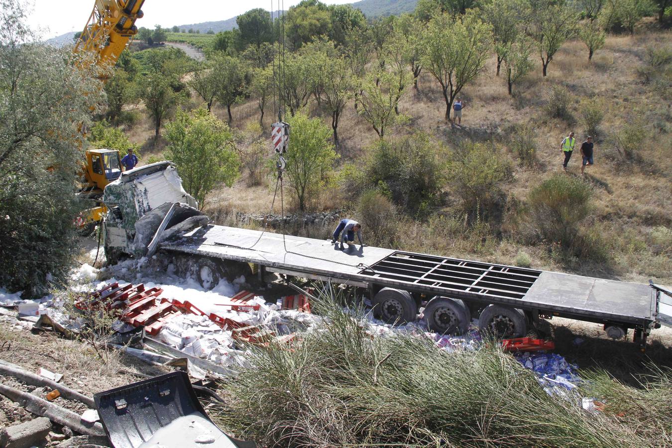 Accidente en la N-122