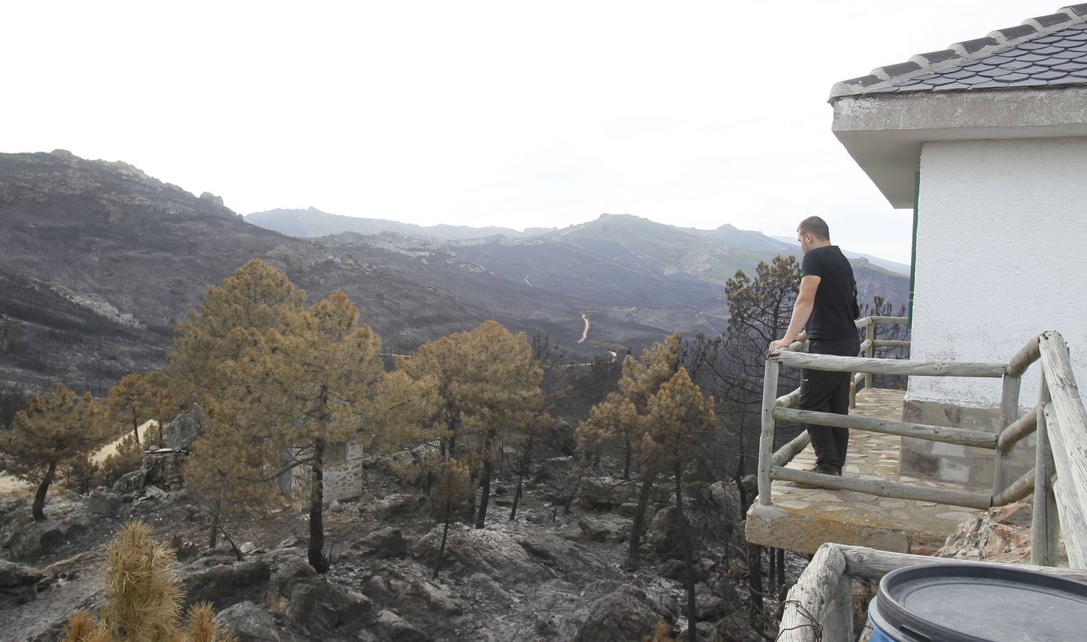 Segundo aniversario del incendio de Castrocontrigo