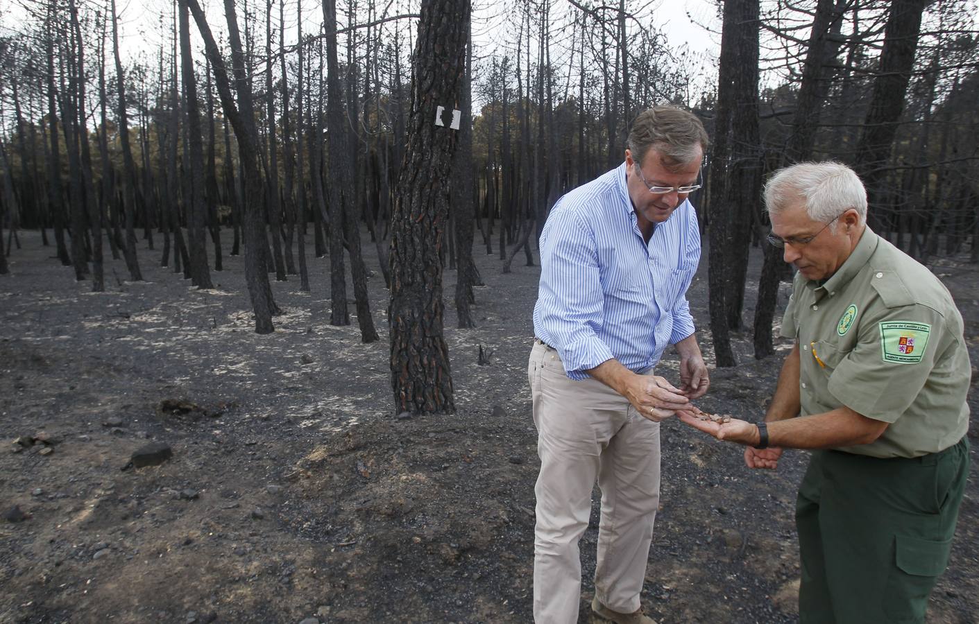 Segundo aniversario del incendio de Castrocontrigo