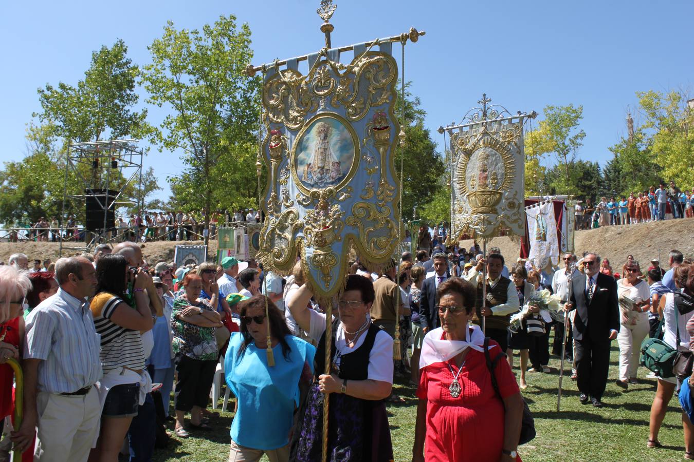 Coronación de la Virgen de Valdesalce en Torquemada
