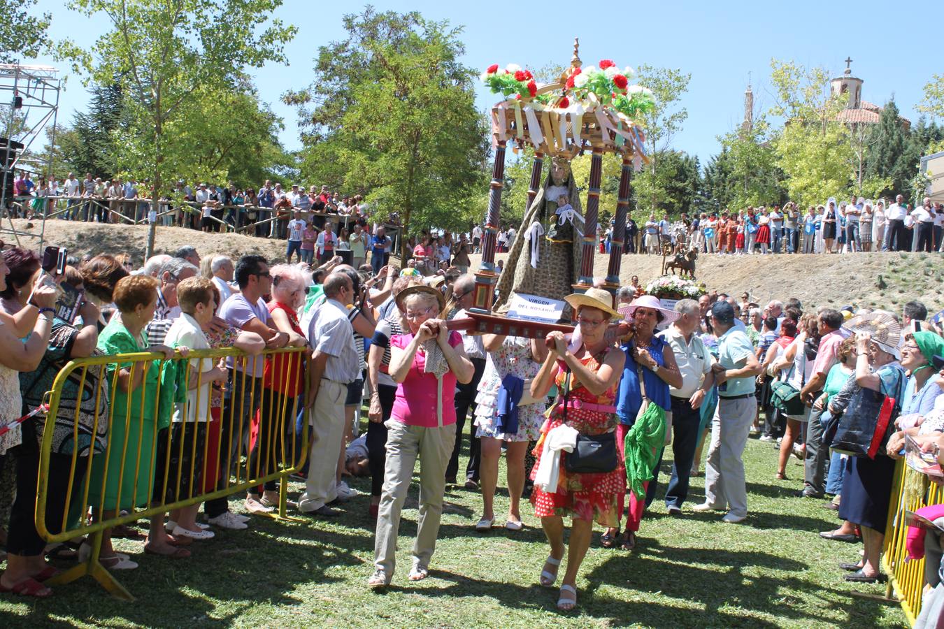 Coronación de la Virgen de Valdesalce en Torquemada