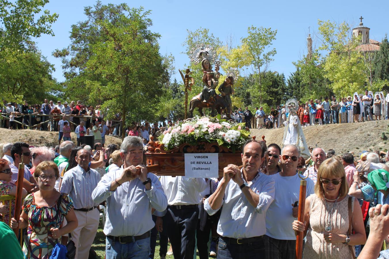 Coronación de la Virgen de Valdesalce en Torquemada