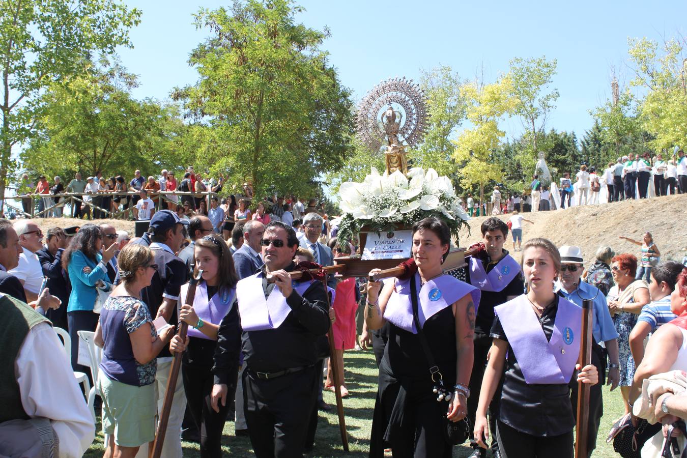 Coronación de la Virgen de Valdesalce en Torquemada