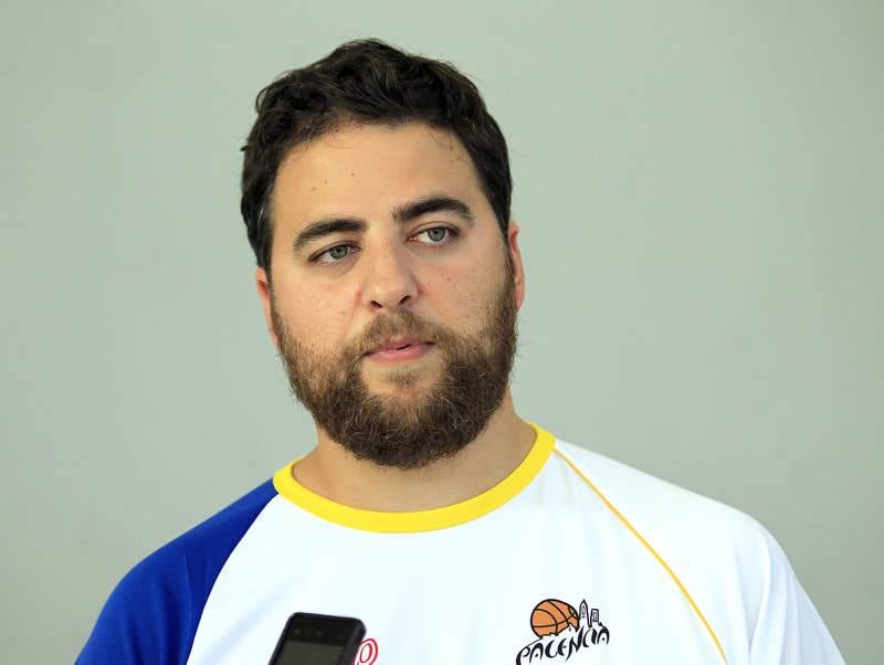 Primer entrenamiento del Baloncesto Palencia de la temporada 2014-2015