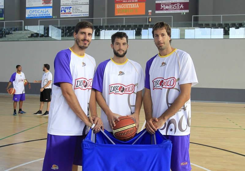 Primer entrenamiento del Baloncesto Palencia de la temporada 2014-2015