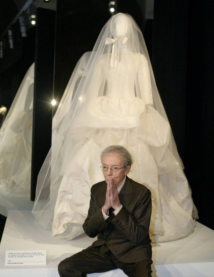 Pertegaz, durante la exposición en el Reina Sofía de Madrid en 2004.