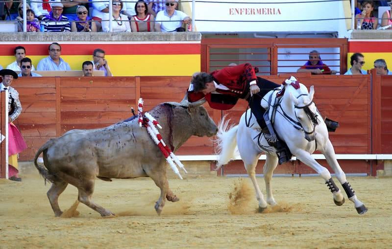 Corrida de rejones en la feria de San Antolín de Palencia